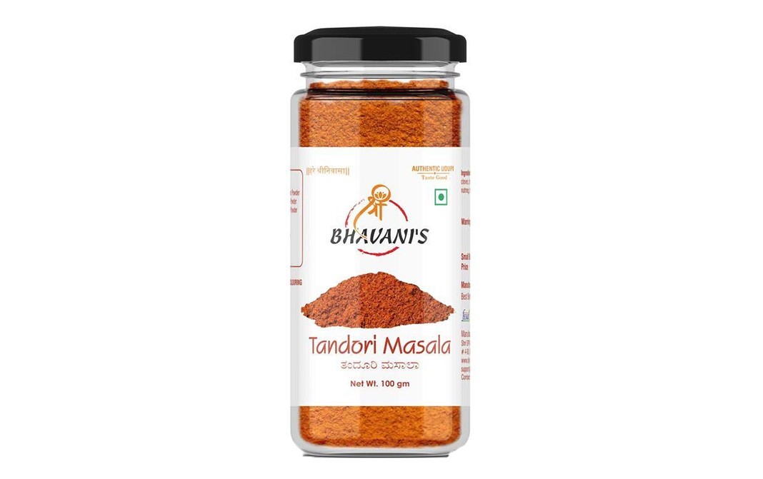 Bhavani's Tandori Masala    Glass Jar  100 grams